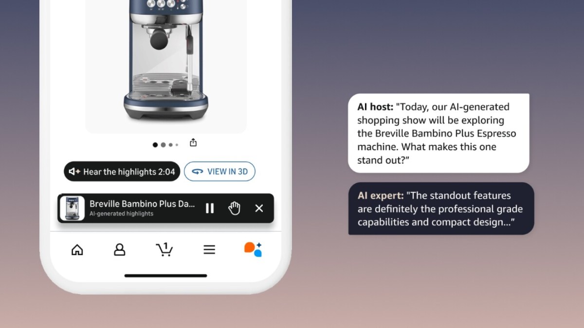 Amazon integra IA para responder perguntas sobre produtos em áudio