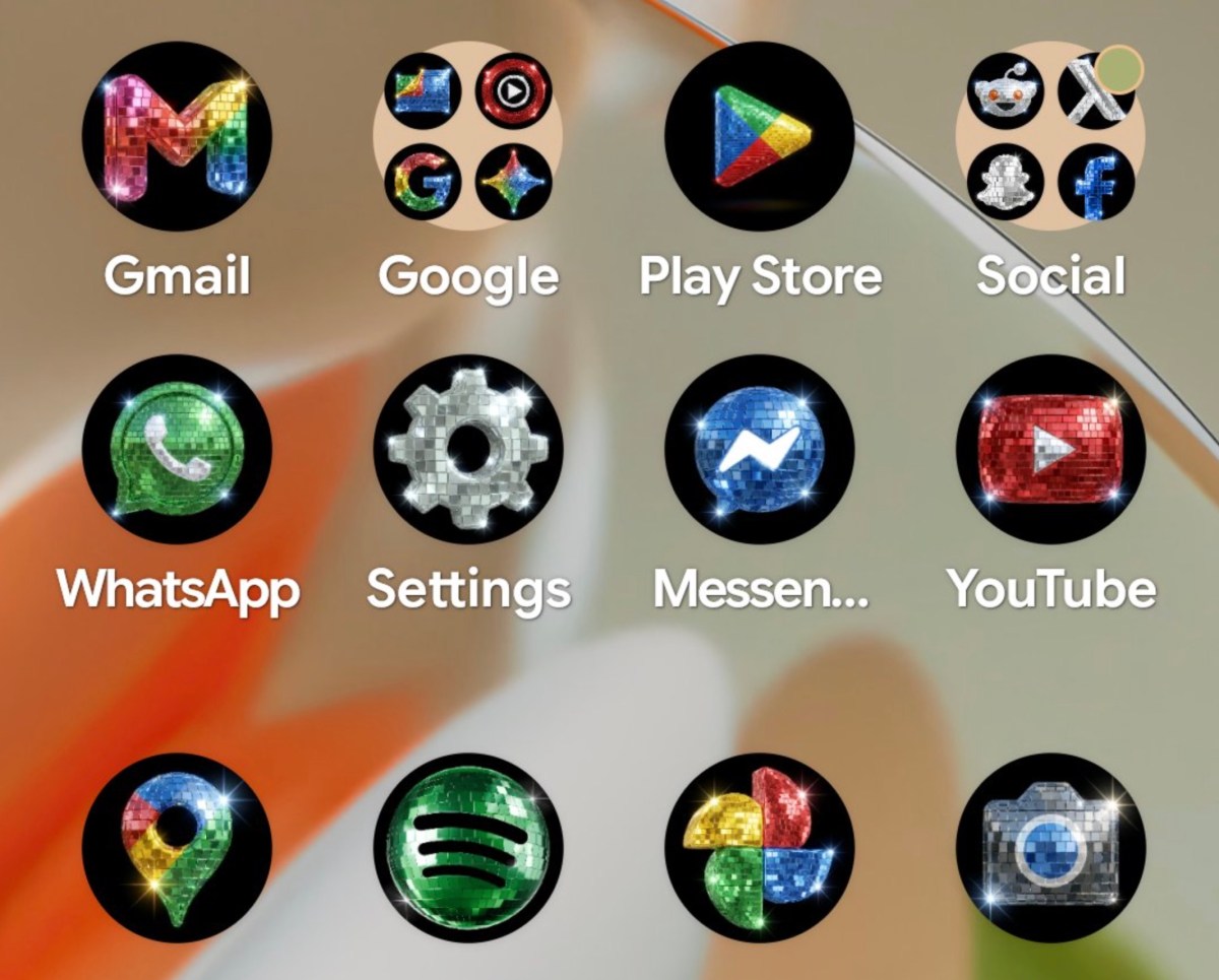 Google Adorna Pixel com Ícones de Disco Ball: Uma Nova Estética para o Android?
