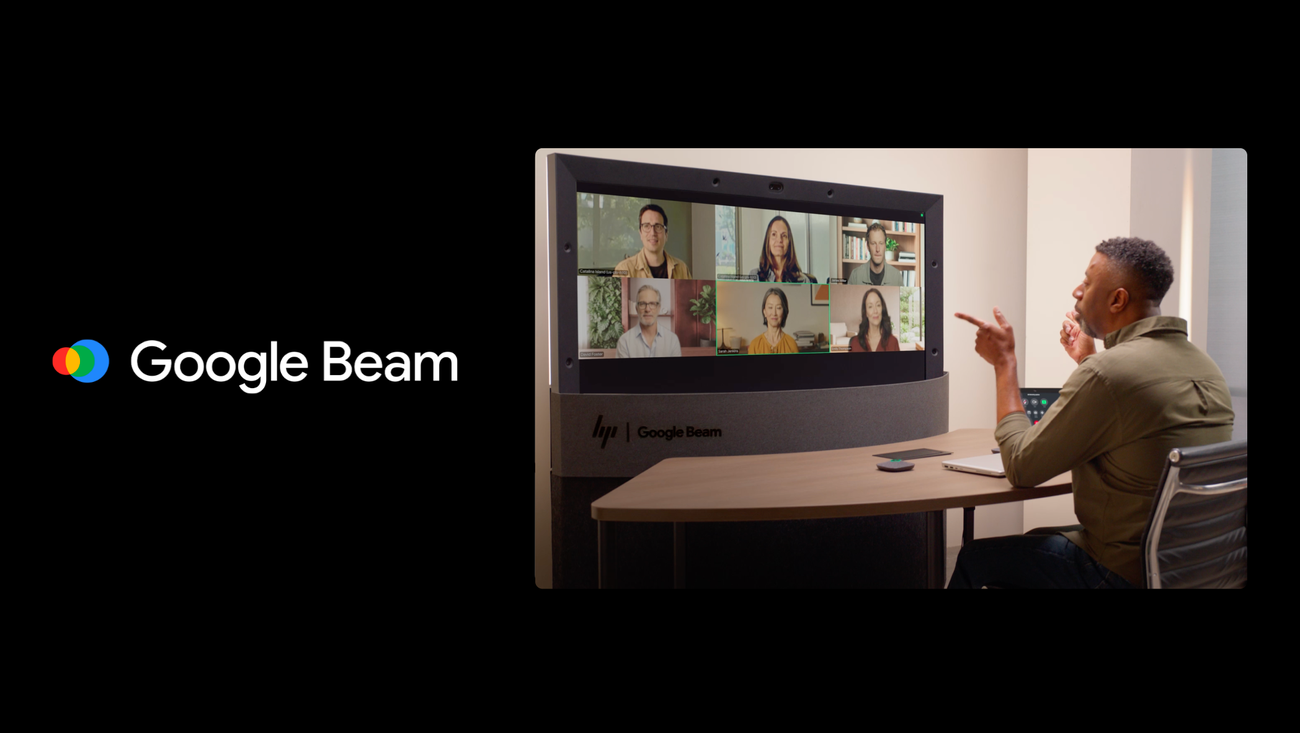 Google Beam Aprimora Reuniões Híbridas com Realismo Visual e Sonoro