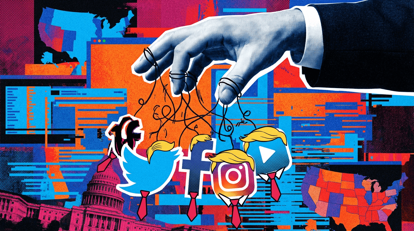 Influenciadores de IA inundam redes com conteúdo pró-Trump